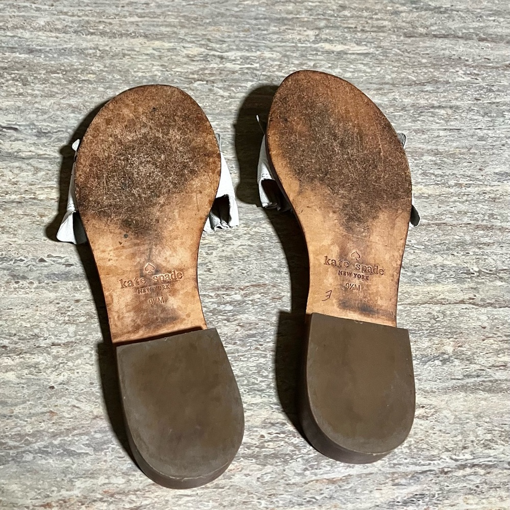 Kate Spade ♠️ white leather sandals - Picture 14 of 15